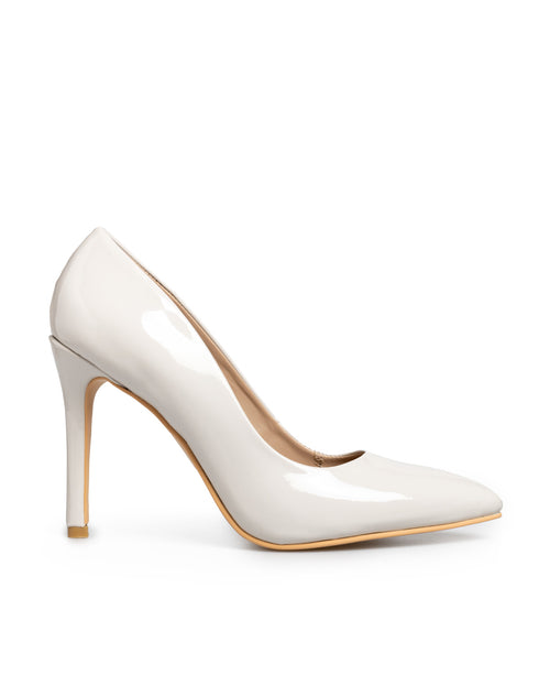 Zapatilla Tacón Hueso Básica 79009